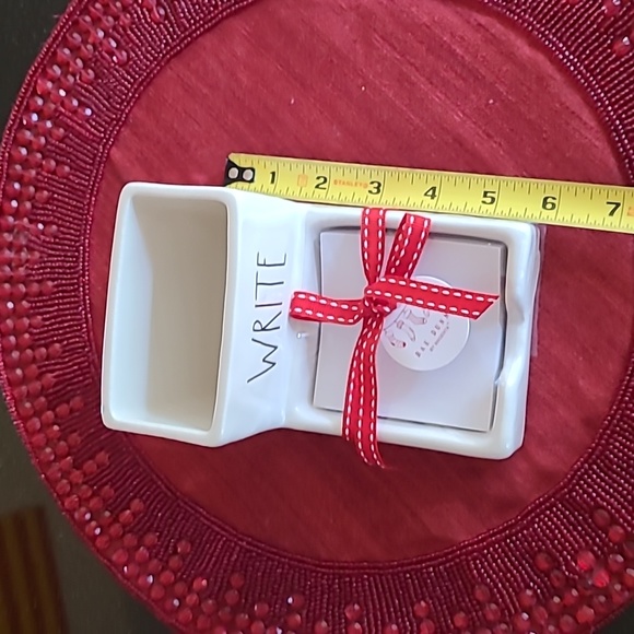 🖊Rae Dunn  Note & Pen Caddy - Picture 5 of 7